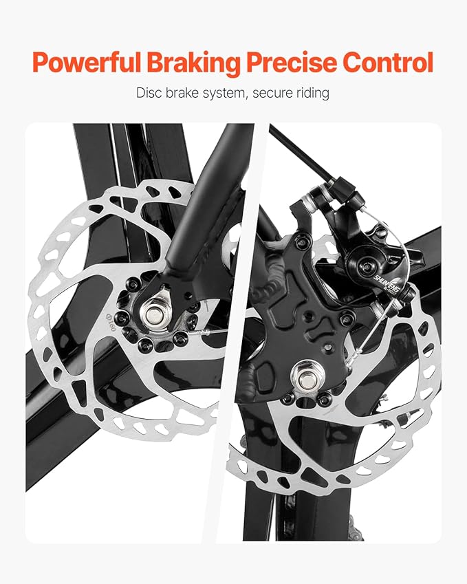 VEVOR Road Bike, 700C Wheels Racing Bike, Shimano Drivetrain City Commuter Road Bicycle, Urban Adult Sport Bicycle with Drop Bar, for Men and Women