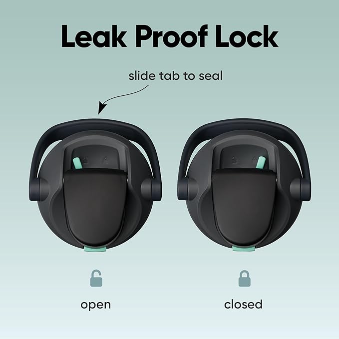 Owala FreeSip Sway Insulated Stainless Steel Water Bottle with Two-Way Spout, Built-In Straw and Bucket Handle, Made for Travel, School, and Sports, 40oz, BPA Free, Leak Proof, Foggy Tide