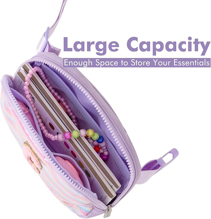 Belt Bag，Graduation Gifts for Teen Girls Kids - Birthday Gifts for Girls,Friendship Gifts for Women,Friend Birthday Gifts for Women Cute Trendy Stuff. Purple-S