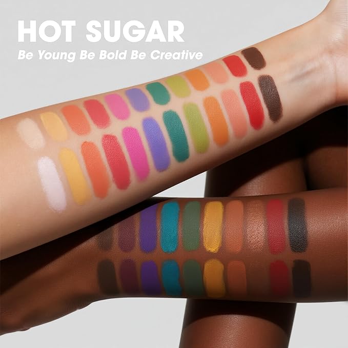 Hot Sugar Makeup Kit for Women Full Kit, Teen Girls Makeup Set Ages 8-16 for Birthday & Christmas (Tropical)