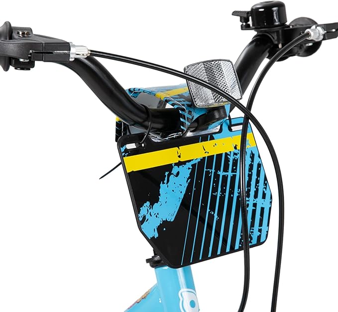 JOYSTAR Kids Bike for 2-7 Years Girls Boys w/o Dual Handbrake 12 14 16 Inch Princess Girls Bike with Training Wheels Doll Seat Streamers Boys Bikes with Flag & Water Bottle, Kids' Bicycle