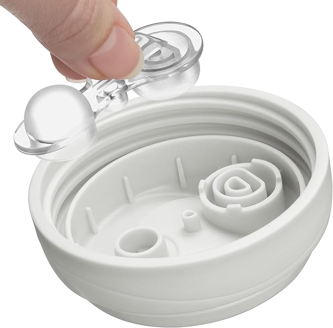 Chicco Double-Wall Insulated Sippy Cup with Bite-Proof Rim Spout and Spill-Free Lid 9oz. | Top-Rack Dishwasher Safe | Easy to Hold Ergonomic Indents | Ocean Print/Surf, 2pk | 12+ months