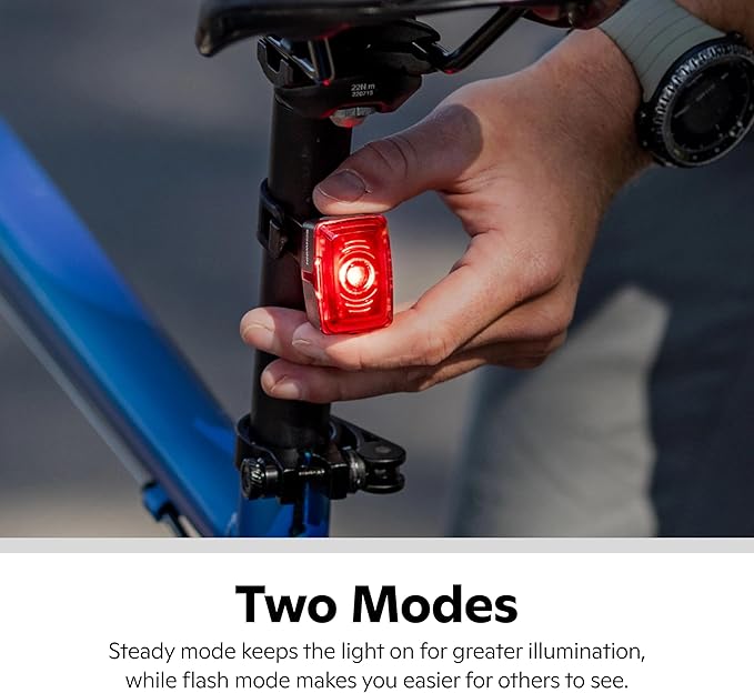 Schwinn LED Bike Light Headlight and Taillight Accessory Set, USB Rechargeable, 75 Foot Beam Distance