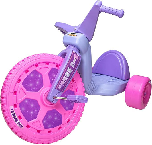 Schylling Big Wheel Dreamer - BWDRM - Low-Riding Tricycle with Adjustable Seat for Growing Child up to 70 lbs. - Original Classic Bike - Ages 3 and Up