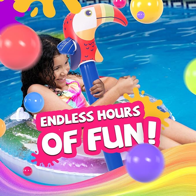 DIMAR GARDEN Kids Inflatable Stick, Outdoor Blow Up Stick Balloons Toys for Swimming pool, Blue