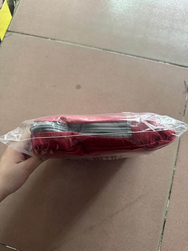 ZOMAKE Lightweight Packable Backpack, 35L Light Foldable Hiking Backpacks Water Resistant Collapsible Daypack for Travel(Red)