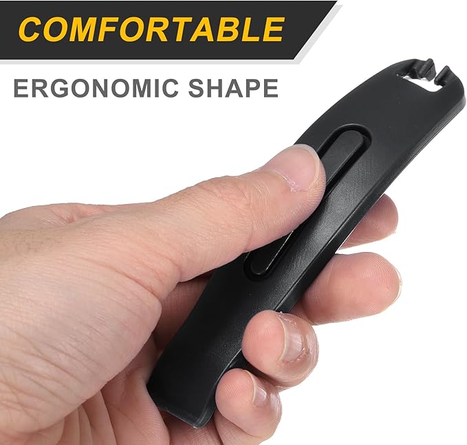 HARFINGTON Bicycle Tire Levers Ultra-Strong & Lightweight POM Tire Removal Tool Non-Slip Grip for Road Mountain