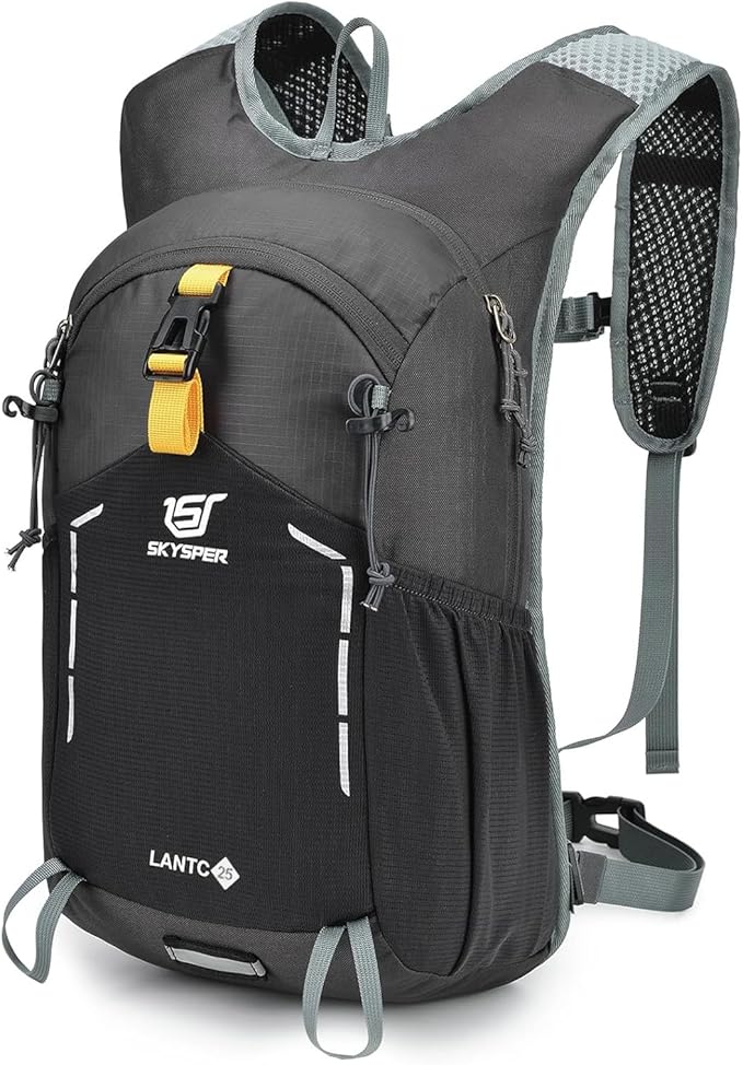 SKYSPER Small Hiking Backpack - 25L Travel Daypack Lightweight Bag Water Resistant Hiking Backpacks for Women Men
