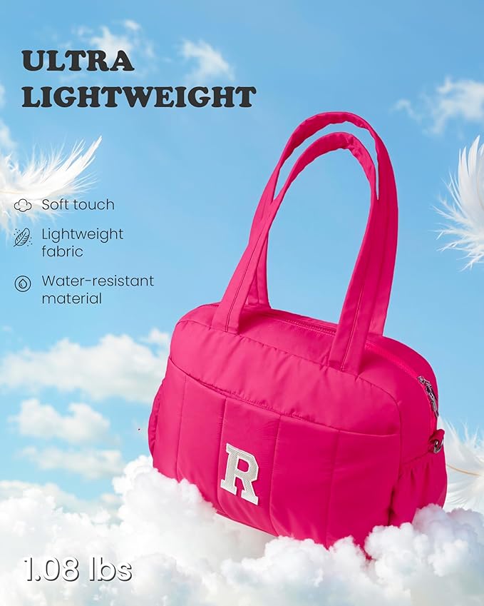 Gift for Teen Girls Dance Bag, Kid Weekender Bags，Girl Overnight Bag with Wet Pocket，Gifts for Teen Girls-Lightweight Travel Tote Personalized Cheer Bags with Makeup Pouch