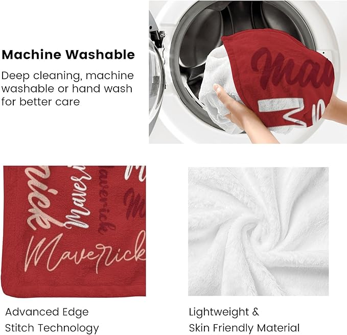 Name Blanket Personalized Blanket for Adult Kids Flannel Customize Throw Blanket Custom (Color 16, 50 x 60 Inches)