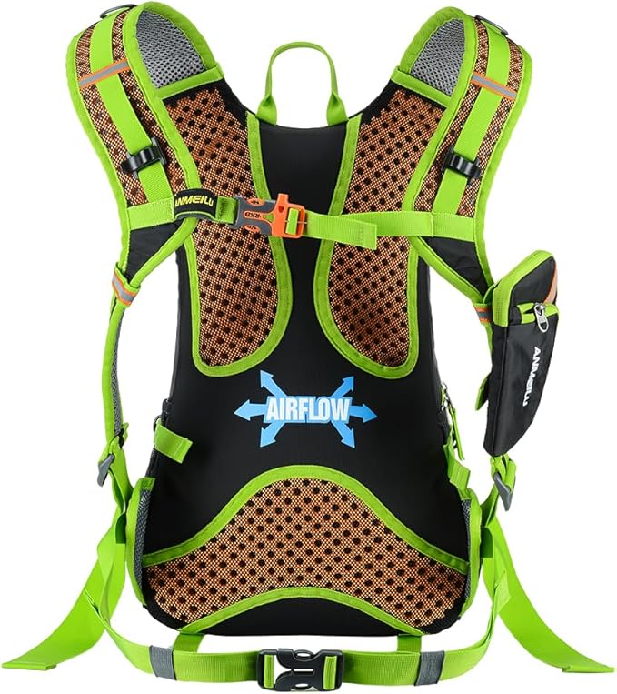 Outdoor Cycling Backpack, 18L, Black