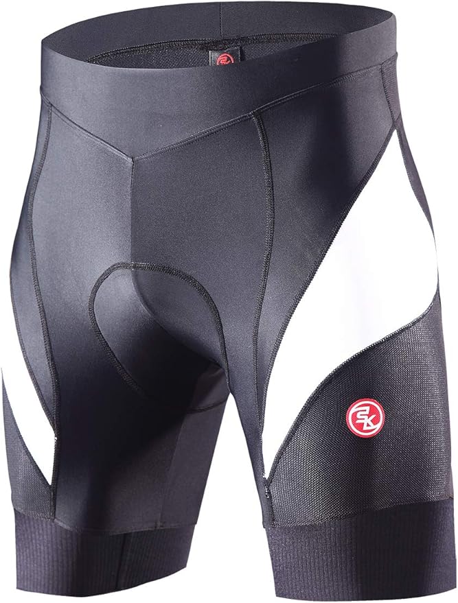 Men's Cycling Shorts Padded Bicycle Riding Half Pants Bike Biking Cycle Tights