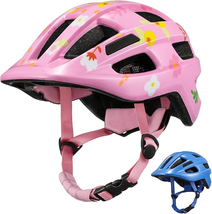 Zacro Kids Bike Helmet for Boys and Girls - from Toddler to Youth Ages 2-5/5-8/8-14 Years Old, Adjustable Multi-Sport Bicycle Skateboard Roller Skating Scooter Balance Bike Helmets for Children Safety