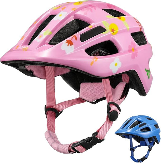 Zacro Kids Bike Helmet for Boys and Girls - from Toddler to Youth Ages 2-5/5-8/8-14 Years Old, Adjustable Multi-Sport Bicycle Skateboard Roller Skating Scooter Balance Bike Helmets for Children Safety