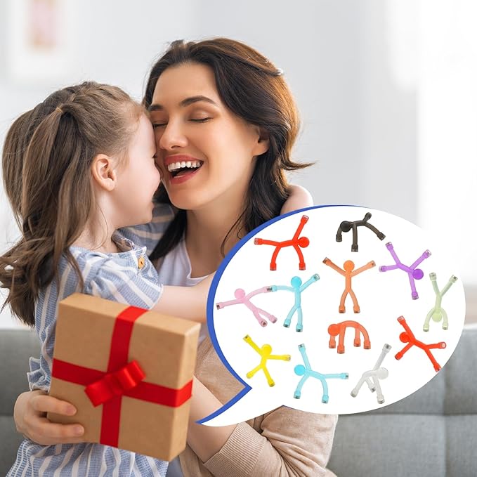 6Pcs Magnetic-People-Magnet-Men, Magnetic Travel Toys for Kids, Creative, Portable and Educational, Funny Magnets for Kids, Small Toys for Classroom Prizes, Easter Egg Stuffers, Office