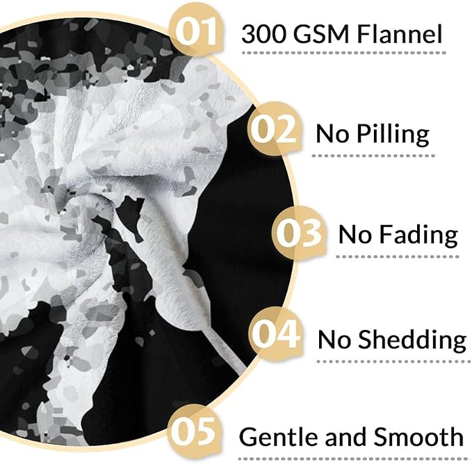 Boys Hockey Gifts - Ice Hockey Blanket for Girls - Kids Throw Blankets for Girls - 30"x40" Soft Warm Throws for Bed