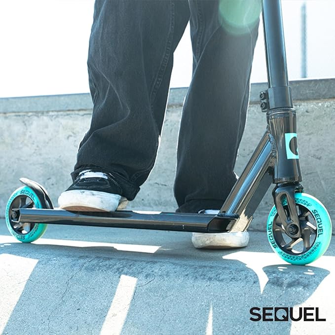 Sequel Ignite Stunt Scooter, Pro Complete Trick Scooter for Kids 8+, Beginner Skatepark BMX Scooter