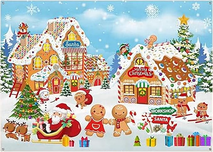 SHITOOMFE Felt Board Story Sets, Felt Board Story Sets Christmas Toys, Christmas, Early Learning Interactive Hanging Wall Activities for Toddlers Kids