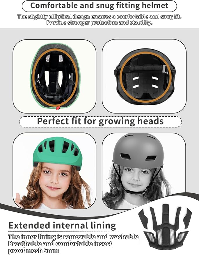 XJD Toddler Helmet Kids Bike Helmet for Infant/Baby Multi-Sport Adjustable Skateboard for Kids Boys Girls Lightweight for Age 1 and Older