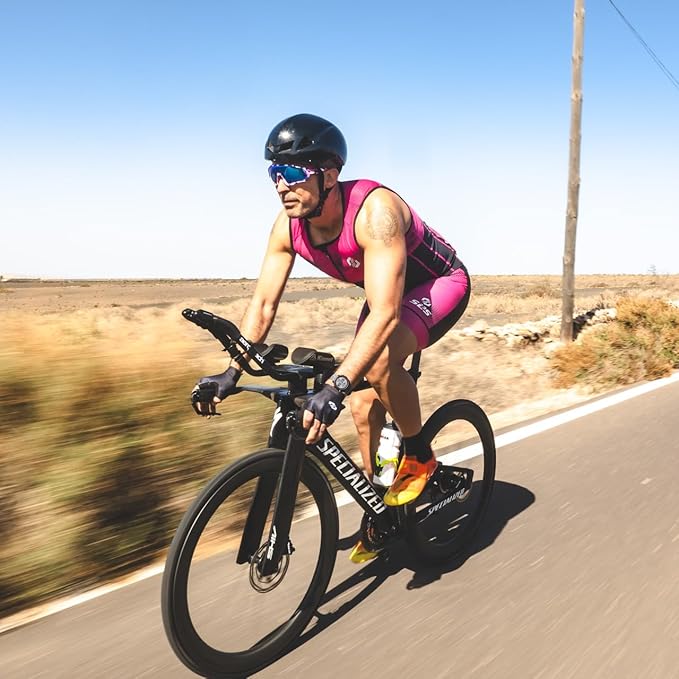 SLS3 Triathlon Shorts Mens – Tri Shorts Mens – 2 Pockets FRT – Designed by Athletes for Racing