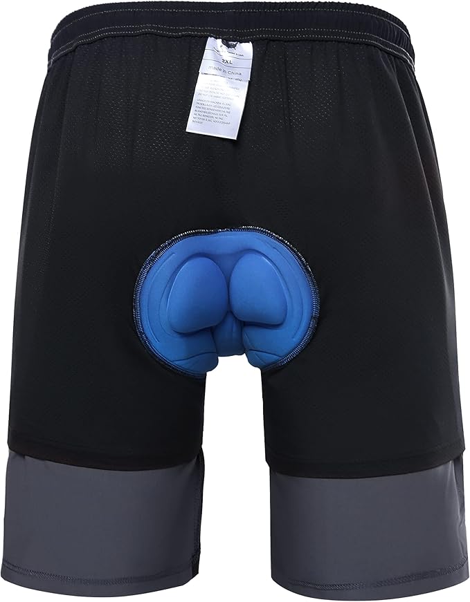 Men's Mountain Bike Shorts 3D Padded Bicycle Biking Shorts Quick Dry Lightweight MTB Cycling Shorts