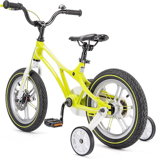 CXWXC Kids Bike - 14 16 18 Inch Children Bicycle for Boys Girls Age 3-9 Years, Single Speed Lightweight Kids Bikes with Training Wheel, Coaster/Disc Brake