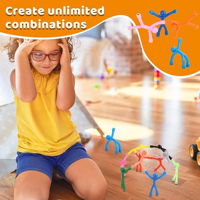 Magnetic Toys, 12Pcs Colourful Magnets for Boy and Girls,Travel Fidget Tiny,Men Toys for Young People,Easter,Refrigerator