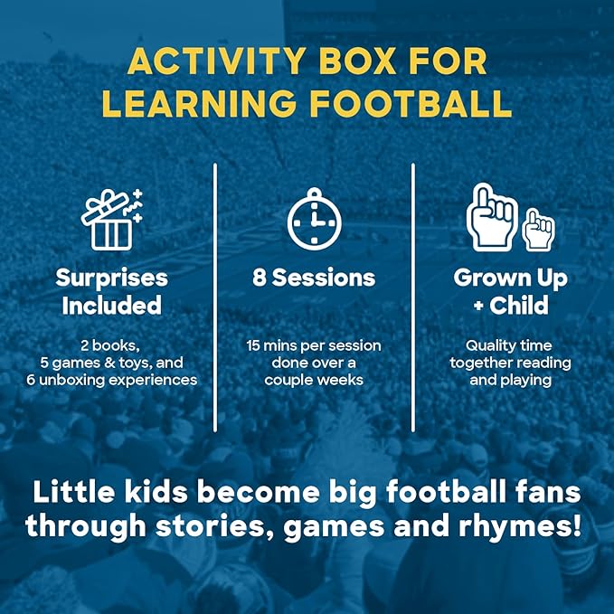 Learn Football - Educational Game: Helping Kids Become Big Sports Fans - Learning Games for Kids, Boys and Girls Ages 4-8