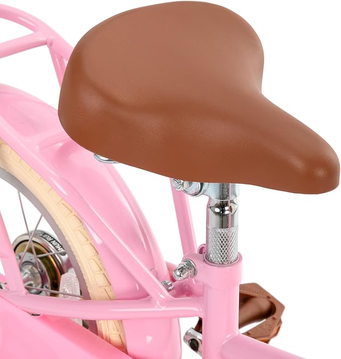 JOYSTAR Girls Bike for 2-12 Years Old Toddlers and Kids, 12" 14" 16" 18“ Retro Style Kids Bike with Training Wheels, 20 Inch Children Bicycle with Kickstand