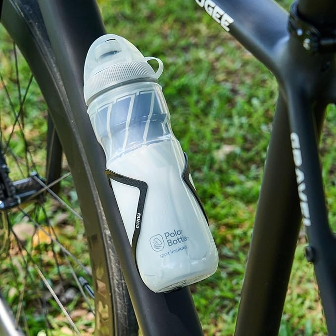 Bike Water Bottle Holder Bicycle Cage for Mountain Road MTB Gravel Adult Bikes Cycling Universal Carrier Rack 1 Pack Aluminum Alloy Ultralight Kettle Drink Accessories Black