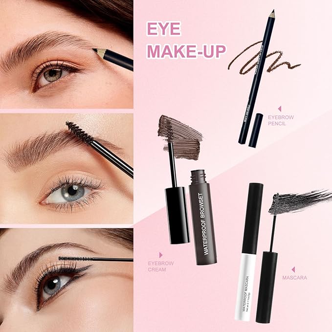 Makeup Set Full Kit for Girls Teens Women,makeup kit for teens,Beginner Make up Sets,Christmas Makeup Gift Set,makeup kits for women,All in One Make up Kit