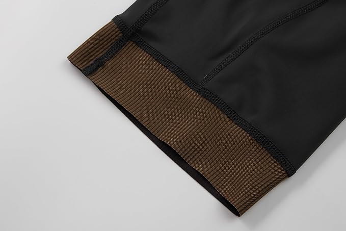 Men's Cycling Jersey Set Cycling Kit Bicycle Jersey Rear Zipper Pocket Bike Bib Shorts with Pockets Race Fit High Density Pad