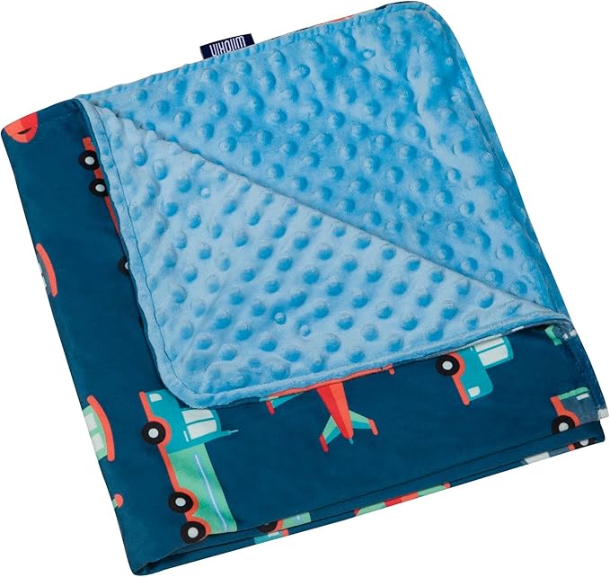 Wildkin Plush Baby Blanket – Soft & Cozy Comfort, Ideal for Toddlers, Travel & Daycare - Transportation