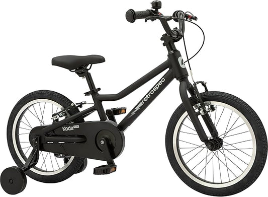Retrospec Koda Plus Kids Bike for Boys & Girls Ages 4-6 Years - 16" Children's Bicycle, Adjustable Seat & Handlebars