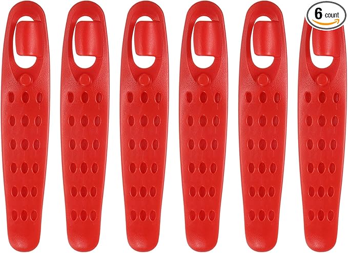 HARFINGTON Bicycle Tire Levers Ultra-Strong & Lightweight POM Tire Removal Tool Non-Slip Grip for Road Mountain Gravel Bikes