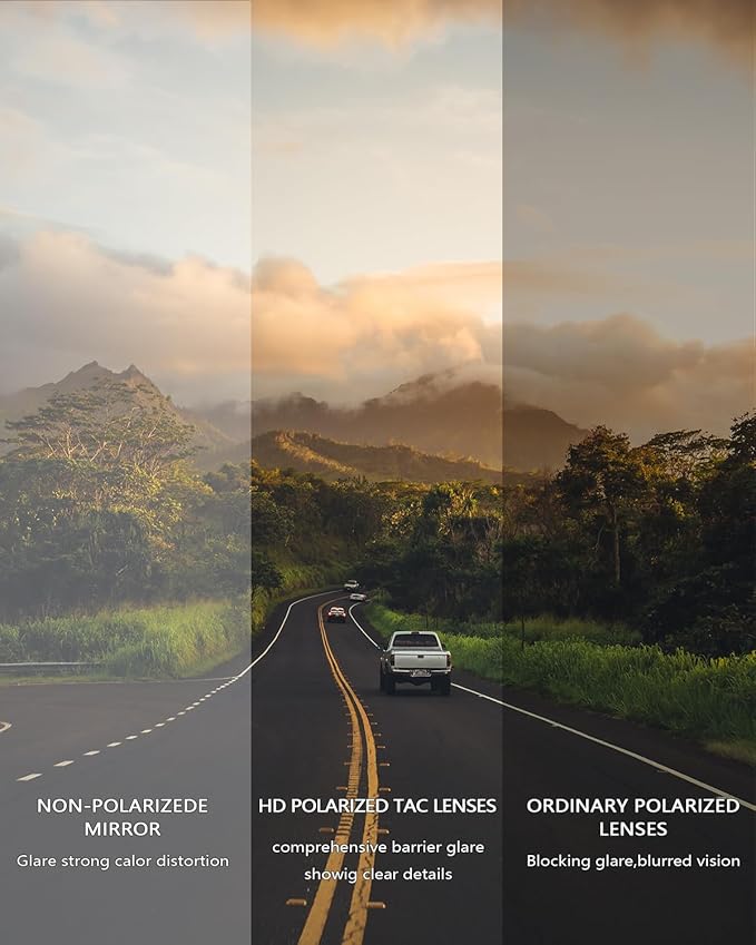 BEACOOL Polarized Running Sunglasses for Men Women UV400 Protection TR90 Sport Sunglasses for Fishing Cycling Baseball