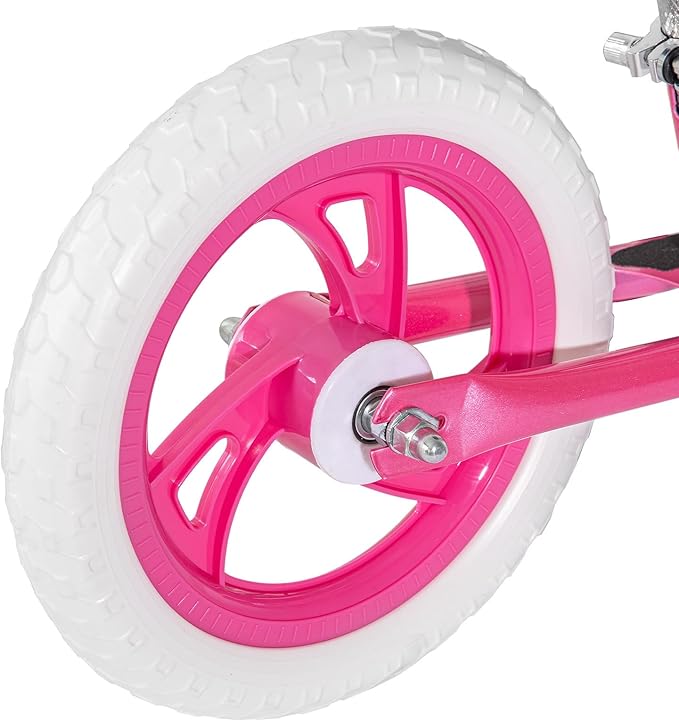 JOYSTAR 12/14 Inch Kids Balance Bike for 18months-5 Years Old Boys Girls, Lightweight Toddler Balance Bikes with Footrest and Handlebar Basket or Doll Seat