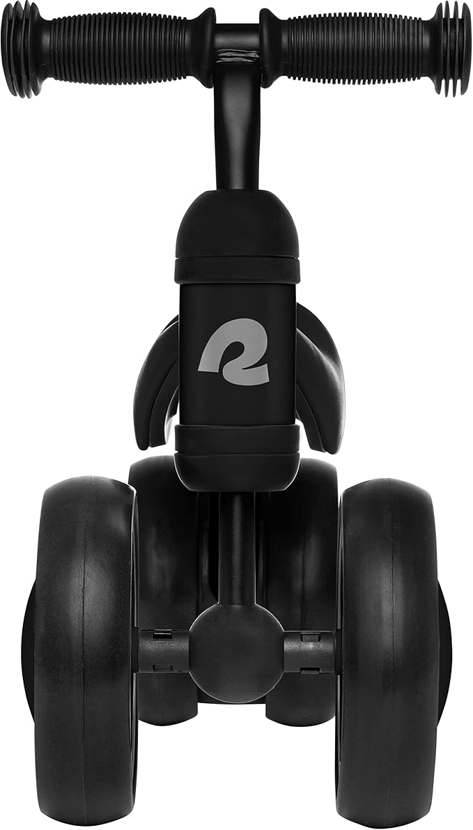 Retrospec Cricket Baby Walker Balance Bike with 4 Wheels for Ages 12-24 Months - Baby Toys & Toddler Toys for 1 Year Olds - Ride On Bicycle - Boys & Girls