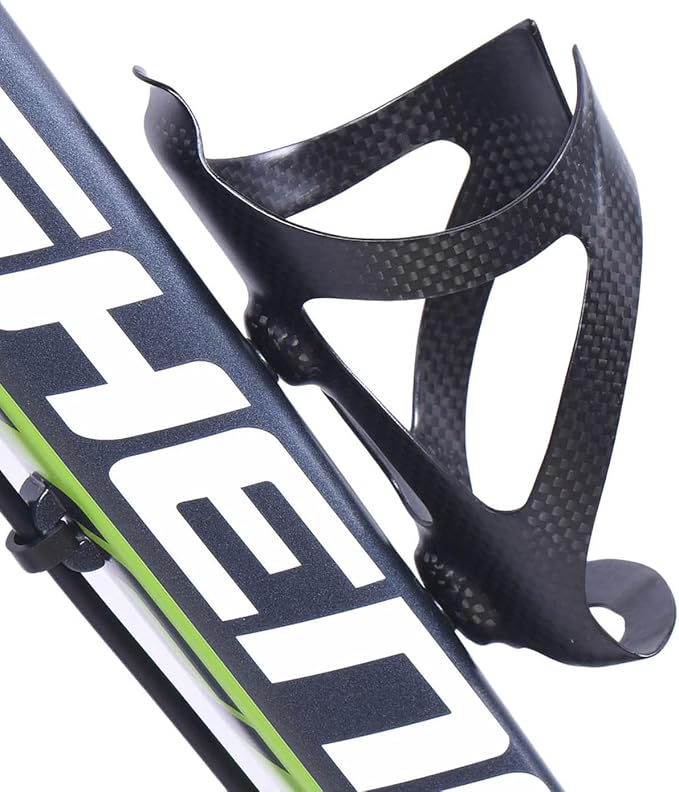 ThinkTop 2 Pack Ultra-Light Full Carbon Fiber Bicycle Bike Drink Water Bottle Cage Holder Brackets for Road Bike MTB Cycling