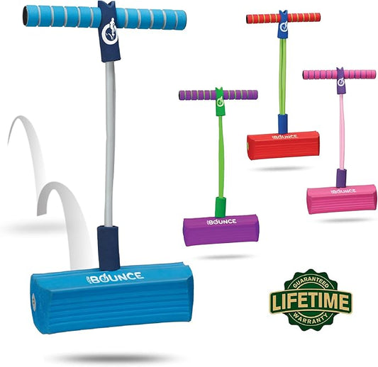 New Bounce Pogo Stick for Toddlers - Foam Jumper for Age 3,4,5,6,7,8 - Outdoor Jumping Toys - Birthday Gift for Toddler Girls and Boys