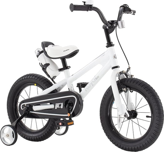 RoyalBaby Kids Bike EZ Freestyle Training Free Balance to Pedal Easy Learning Bicycle, 12-18 Inch for Toddlers to Big Kids