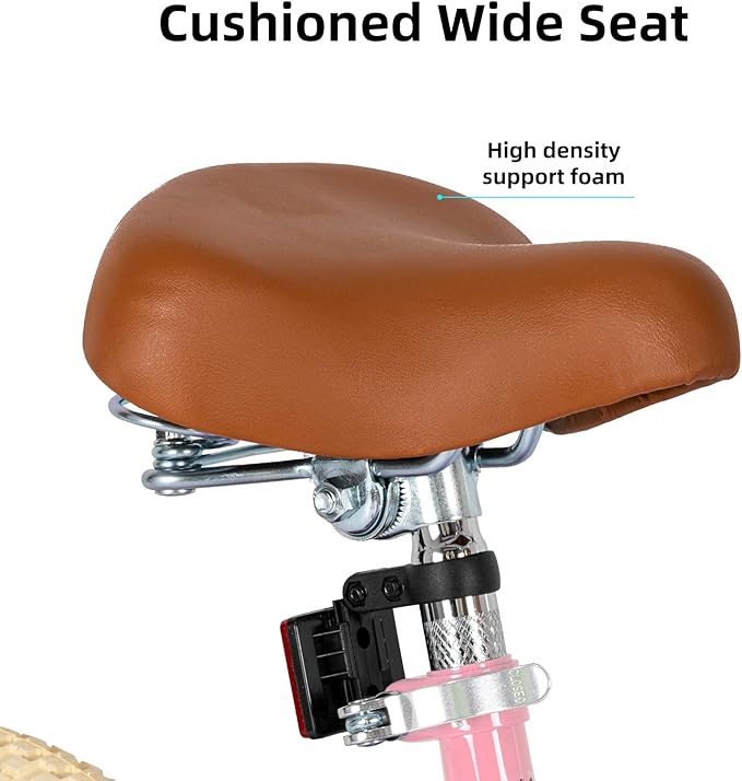 JOYSTAR Girls Bike for 2-12 Years Old Toddlers and Kids, 12" 14" 16" 18“ 20" Retro Style Kids Bike with Training Wheels, 18 20 Inch Children Bicycle with Kickstand