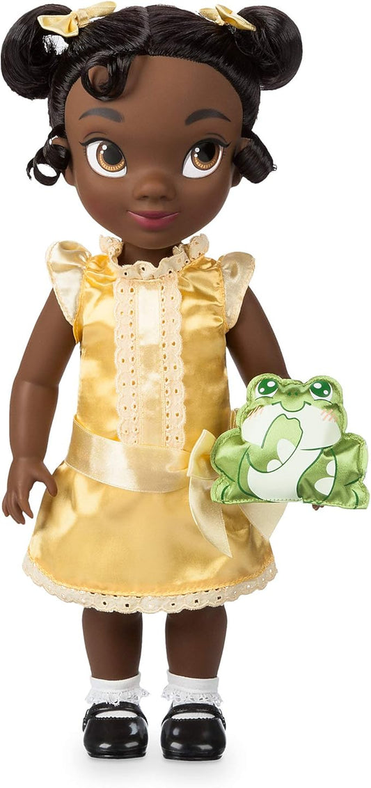 Disney Store Animators' Collection Tiana Doll - The Princess & The Frog - 16 Inch Toy Figure, Authentic Store Doll for Kids and Collectors, Fully Posable with Detailed Design, Suitable for Ages 3+