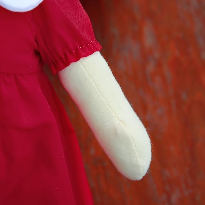 BlissfulPixie Waldorf Doll Handmade Rag Doll - Personalized Collectors Plush Doll for Kids Birthday Present with Beautiful Present Box-Eleanor 12"