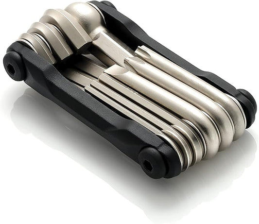 CECO-USA 10 Function Bike Tool – Bicycle Multi tool – Heavy Duty, Compact Pocket Sized, Lightweight – High Strength CR-V 6150 Tool Steel – Easy To Carry