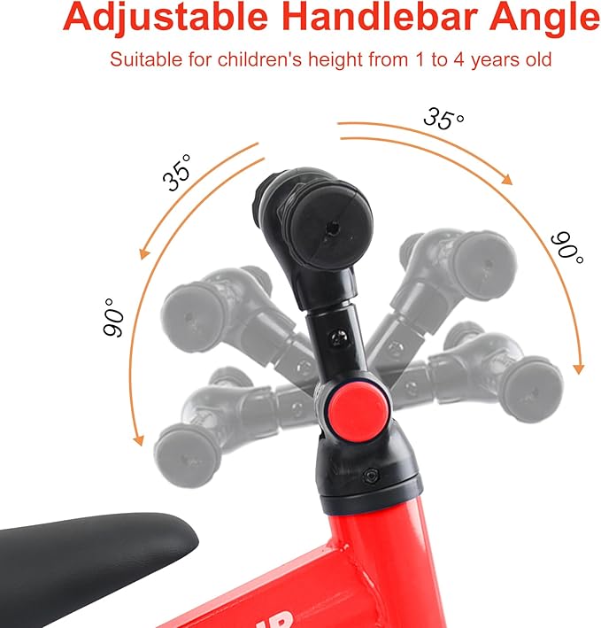 Elantrip 5 in 1 Balance Bike for 1 to 3 Years Old Kids,Toddler Tricycle Kids Trikes Tricycle, Best Toys for Boy & Girl, Balance Training,Adjustable Seat and Removable Pedal