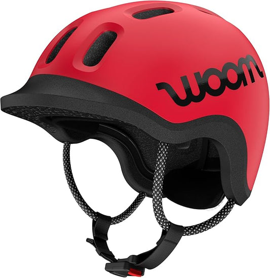 woom Ready Kids' Helmet, Adjustable Pinch-Free Children's Helmet with Reflective Details for Bicycle Riding, Roller Skating & Scooting, for Boys & Girls (Ages 1-14)