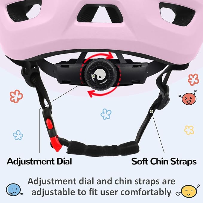 Toddler/Kids Bike Helmet, Adjustable and Multi-Sport, from Infant to Schoolchild, 2 Sizes