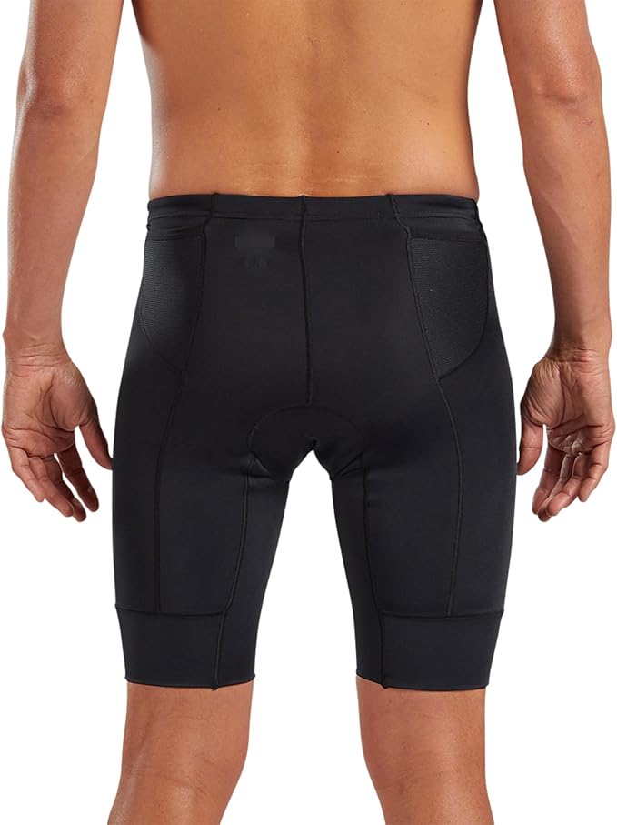 Zoot Men’s Core 9-Inch Tri Shorts, Quick Dry Performance Triathlon Shorts with Cycling Chamois Pad, Pockets & UPF 50+ Fabric