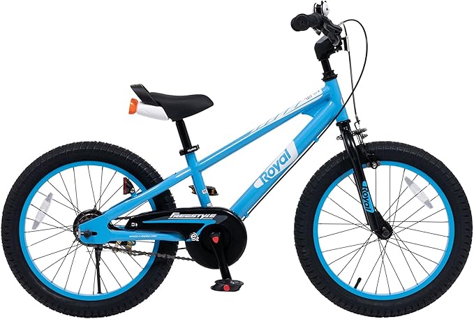 RoyalBaby Kids Bike EZ Balance to Pedal Dual Handbrake Toddlers Boys Girls Bicycle 12-20 Inch for Age 3-10 Years